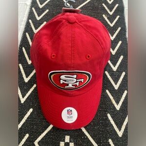 San Francisco 49ers NFL Brand Relaxed Fit Strapback Hat
